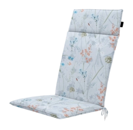 Tuinstoelkussen Madison Universeel Donna Azure Outdoor Hoge Rug (120 x 50 cm)