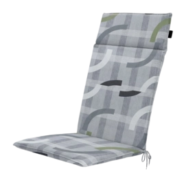 Tuinstoelkussen Madison Universeel Tess Sage Hoge Rug (120 x 50 cm)