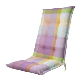 Coussin de Chaise de Jardin Madison Sya Purple (Dossier Haut 123 x 50 cm)