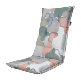 Tuinstoelkussen Madison Grafi Salmone Hoge Rug (123 x 50 cm)