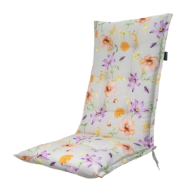Sitzauflage Madison Florina Purple Hohe Rückenlehne (123 x 50 cm)