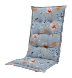 Sitzauflage Madison Florina Blue Hohe Rückenlehne (123 x 50 cm)