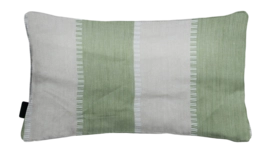 Coussin Décoratif Madison avec Passepoil Banda Kaki (30 x 50 cm)