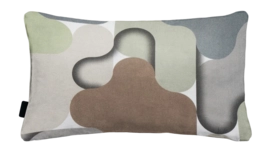 Coussin Décoratif Madison Grafi Sage (30 x 50 cm)