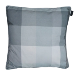 Sierkussen Madison Met Paspel Sya Grey (50 x 50 cm)