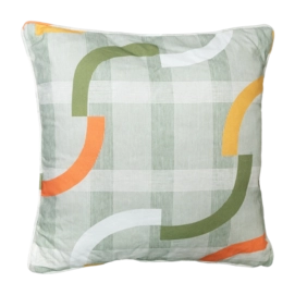 Dekokissen Madison Mit Paspel Tess Orange (50 x 50 cm)