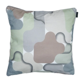 Coussin Décoratif Madison avec Passepoil Grafi Sage (50 x 50 cm)