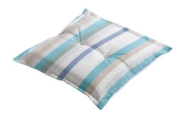Zitkussen Madison Universeel Righe Azure (50 x 50 cm)