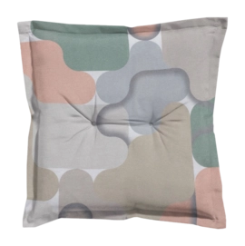 Coussin d’Assise Madison Universel Grafi Salmone (50 x 50 cm)