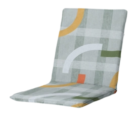 Stapelstoel Kussen Madison Universeel Tess Orange (97 x 49 cm)
