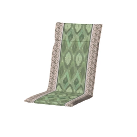 Coussin de Chaise Extérieure Madison Universal Ikatin Green (Dossier Haut)