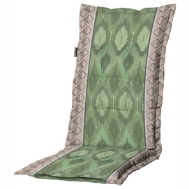 Coussin de Chaise Extérieure Madison Ikatin Green (Dossier Haut)