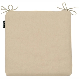 Galette de Chaise Madison Recycled Canvas Beige (40 x 40 cm)