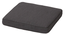 Lounge KIssen Madison Luxe Melange Grey (73 x 73 cm)