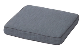 Lounge Kissen Madison Luxe Melange Ice Blue (73 x 73 cm)