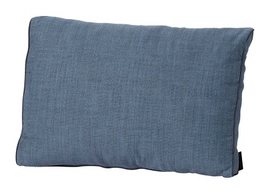 Loungekussen Madison Melange Premium Ice Blue Waterproof Rugkussen (60 x 40 cm)