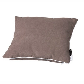 Coussin Madison Passepoil Panama Taupe (60 x 60 cm)