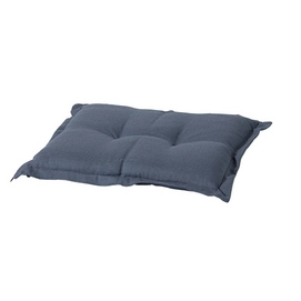 Hockerkissen Madison Rib Grau