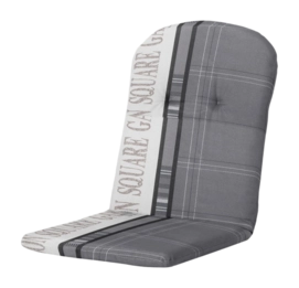 Kuipstoelkussen Madison Kuip Garden Grey (96 x 45 cm)