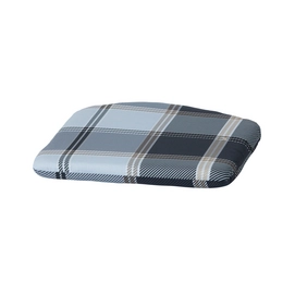 Zitkussen Madison Lucy Grey Ronde Achterkant (48 x 46 cm)