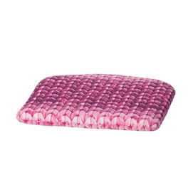 Zitkussen Madison Marit Fuchsia Ronde Achterkant (48 x 46 cm)