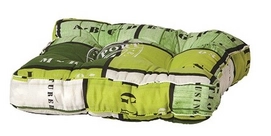Matraskussen Madison Florance Tom Lime (47 x 47 cm)