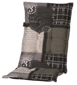 Tuinkussen Madison Jochem Grey Hoge Rug