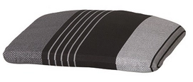 Zitkussen Madison Jack Grey Ronde Achterkant (48 x 46 cm)