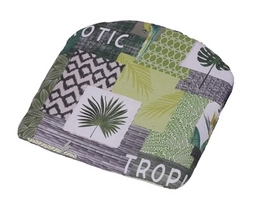 Sitzkissen Madison Tropic Grün (46 x 48 cm)