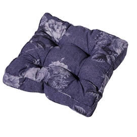 Matratzenkissen Madison Florance Flower Blue (47 x 47 cm)