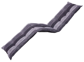 Deckchair Auflage Madison Denim Stripe Grau