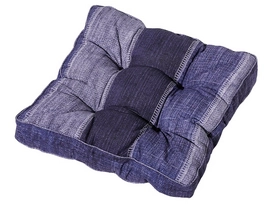 Matraskussen Madison Florance Denim Stripe Blue (47 x 47 cm)