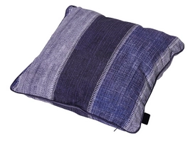 Sierkussen Madison Denim Stripe Blue (50 x 50 cm)