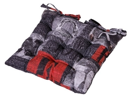 Toscanekussen Madison New York Red (46 x 46 cm)