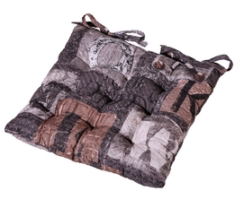 Toskana-Kissen Madison New York Taupe (46 x 46 cm)