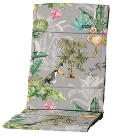 Textilkissen Madison Fiber De Luxe Nona Grey