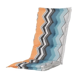 Coussin de Chaise Extérieure Madison Chris Flame Yellow (Dossier Bas)