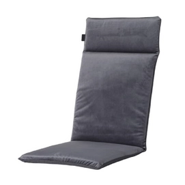 Coussin de Chaise Extérieure Madison Outdoor Velvet Grey Panama Grey (Dossier Bas)