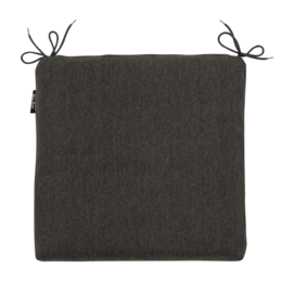 Coussin de Siège  Madison Universel Zip Gris Foncé Éco + Nature Extérieur (40 x 40 cm)
