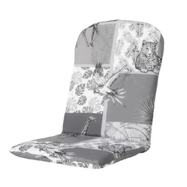 Coussin Extérieur Madison Sifra Grey (Dossier Haut)