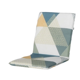 Coussin de Chaise Extérieure Madison Universal Triangle Green (97 x 49 cm)