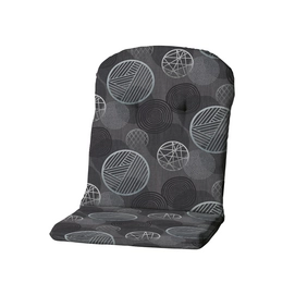 Schalensitzkissen Madison Circle Grey