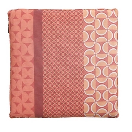 Sitzkissen Madison Universal mit Paspel Pasa Red