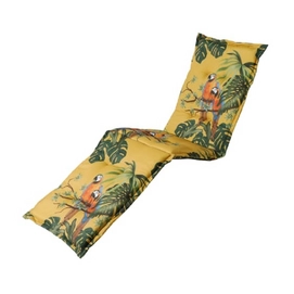 Coussin Chaise Longue Madison Riff Yellow