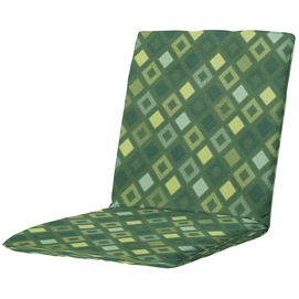 Stapelstoelkussen Madison Grids Green (97 x 49 cm)