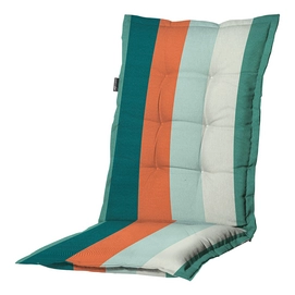 Spetebo Coussin avec dossier bas, 105 x 50 cm, tropical, chaise de jardin,  coussin