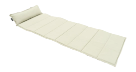Bankkussen Madison Living Plaid Loneta Eco Oatmeal Sand (180 x 68 cm)