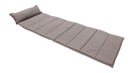 Coussin de Banc Madison Living Plaid Panama Taupe (180 x 68 cm)