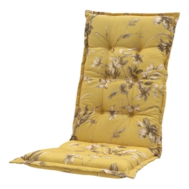 Coussin de Chaise Extérieure Madison Rose Yellow (Dossier Haut)