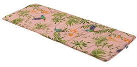 Bankkussen Madison Living Plaid Celeste Pink (180 x 68 cm)
